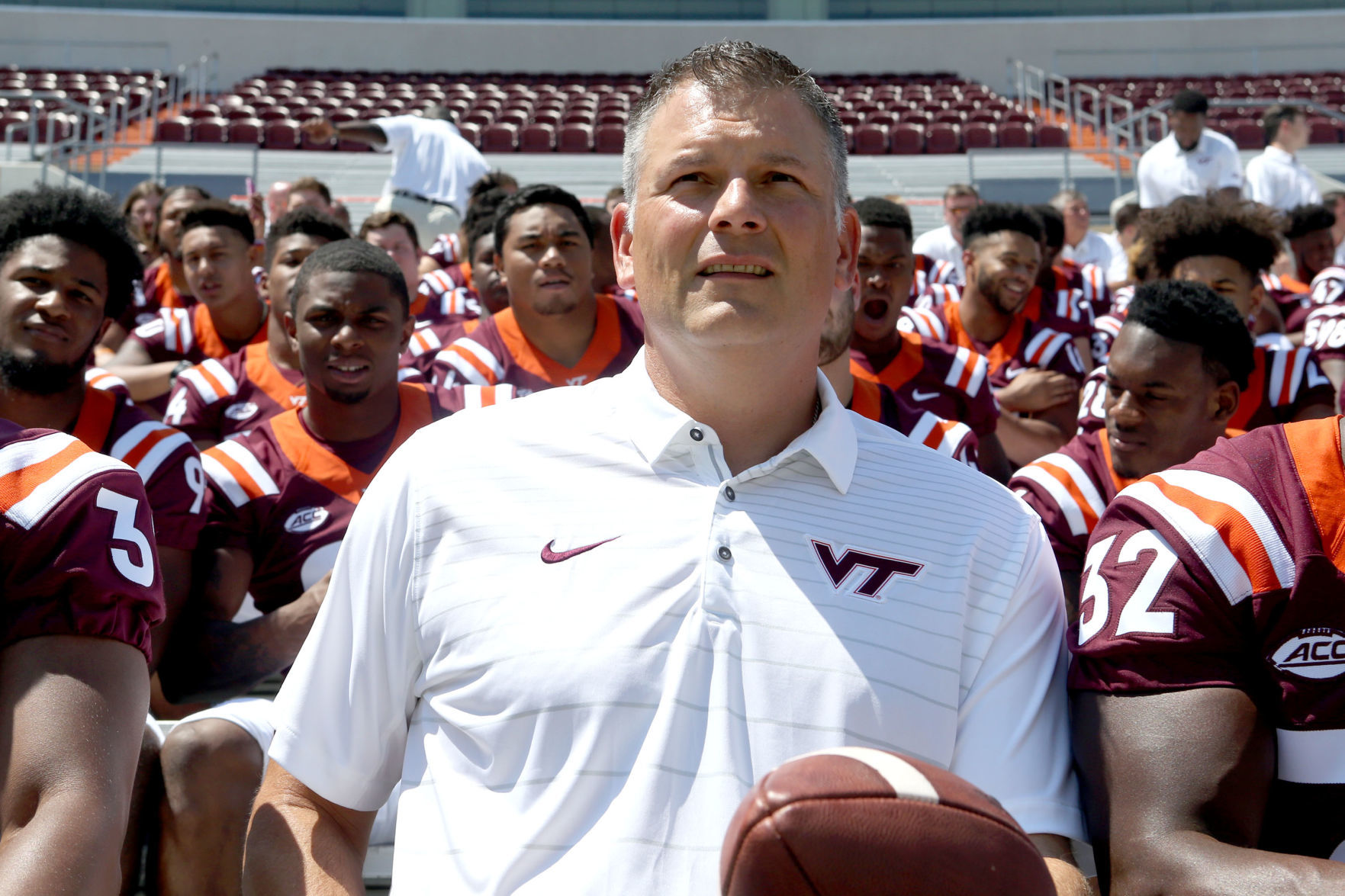 Virginia Tech head coach Justin Fuente (copy)